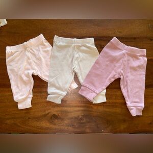 Cloud Island Kids' Joggers - Light Pink, Cream, and Pink